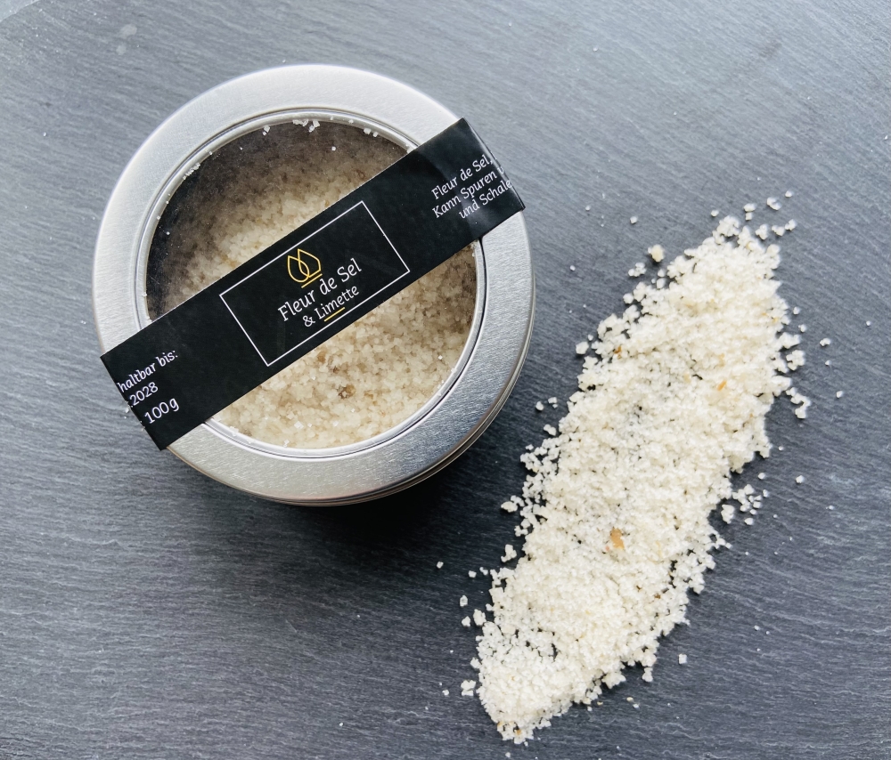Fleur de Sel und Limette